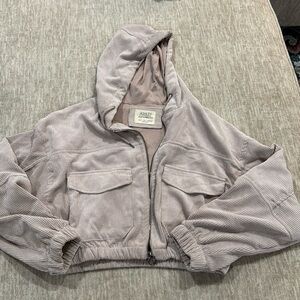 ASHLEY by 26 Interna outerwear, short lavender jacket, LARGE